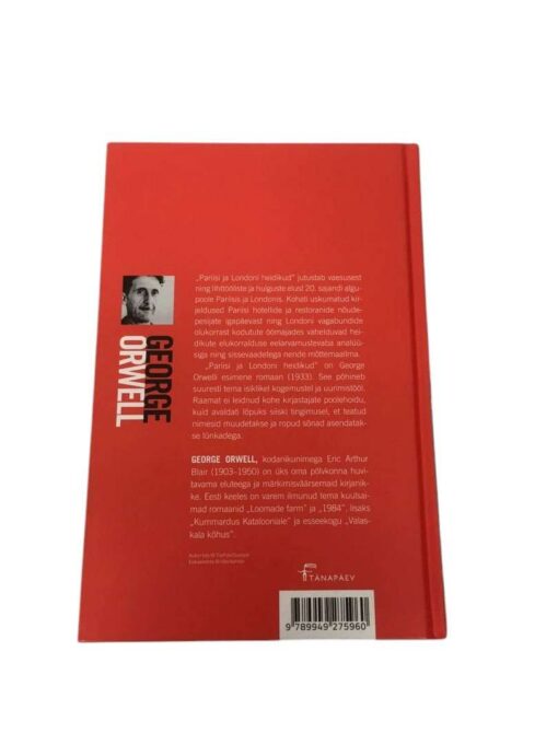 "Pariisi ja Londoni heidikud" George Orwell - Image 2