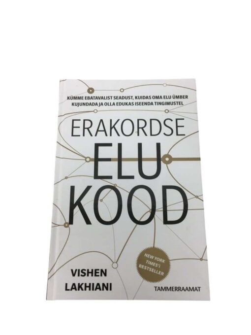 "Erakordse elu kood" Vishen Lakhiani