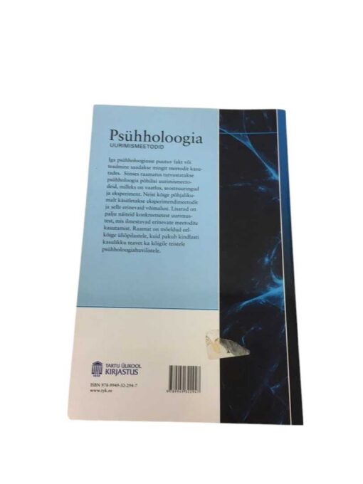 "Psühholoogia uurimismeetodid" David G. Elmes - Image 2