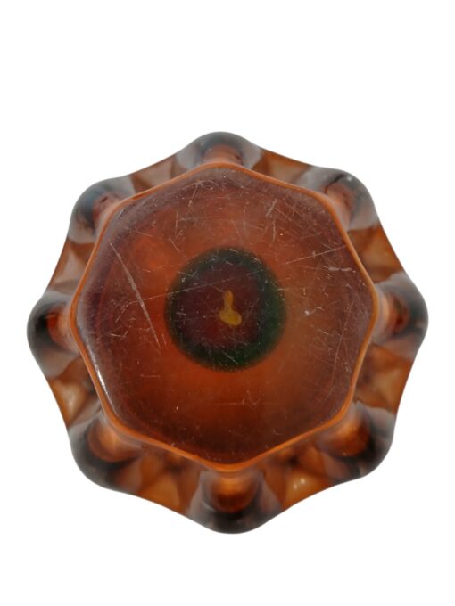 Tarbeklaasi karamellitoonides vaas - Image 3
