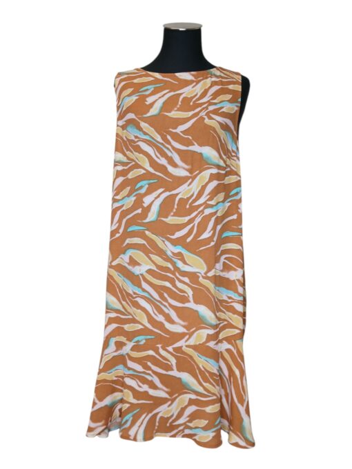 Tom Tailor kirju varrukateta oversized kleit (S/M)