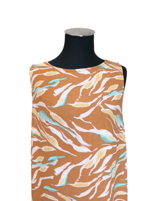 Tom Tailor kirju varrukateta oversized kleit (S/M) - Image 4
