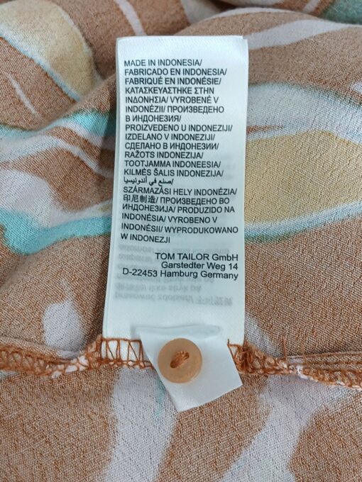 Tom Tailor kirju varrukateta oversized kleit (S/M) - Image 8