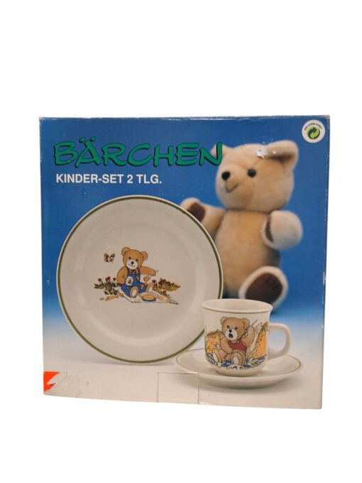 Bärchen kolmest osast koosnev sööginõude komplekt lastele - Image 2
