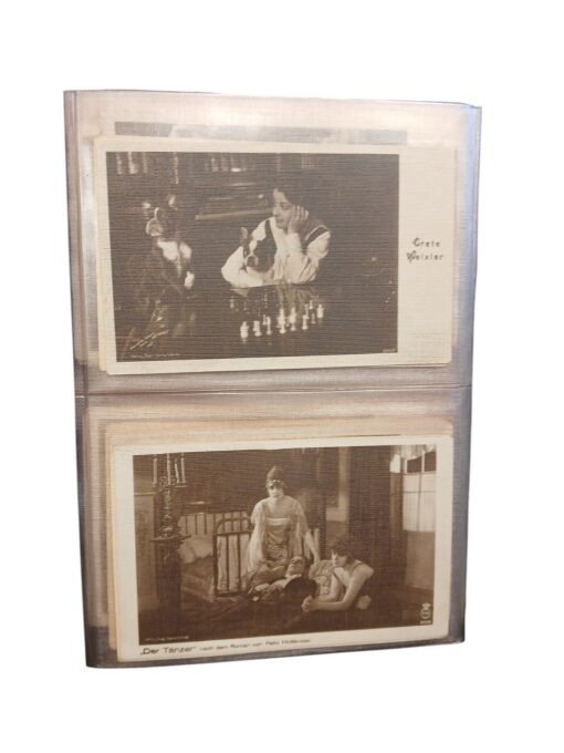 Vintage stiilis näitlejatega postkaardid - Image 2
