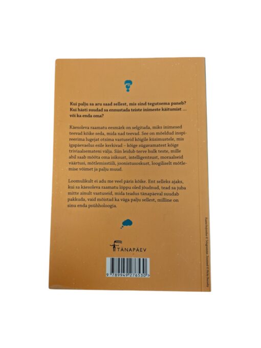 "Testi oma psühholoogilist intelligentsust" Ben Ambridge - Image 2