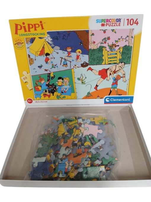 Uus "Pipi Pikksukk" pusle 104 tk
