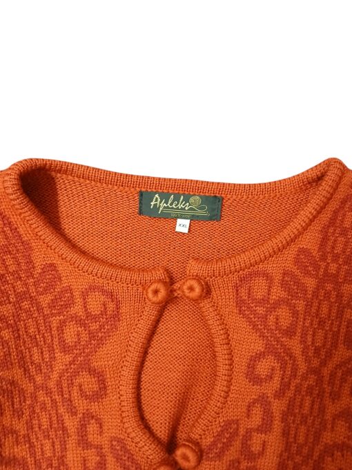 Apleks villane terrakota kampsun (XXL) - Image 3