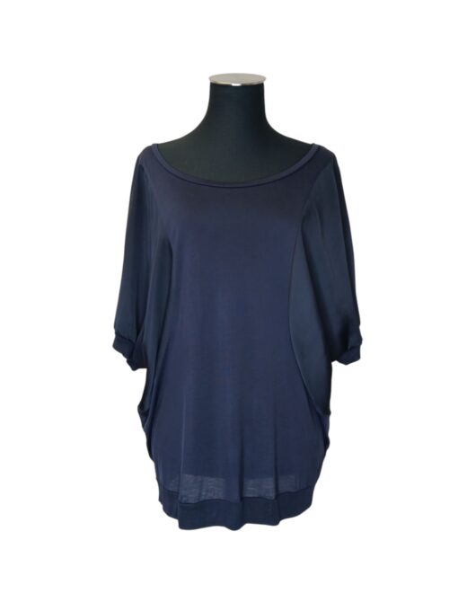 Armani Jeans tumesinine oversize õhuke pluus (S/M)