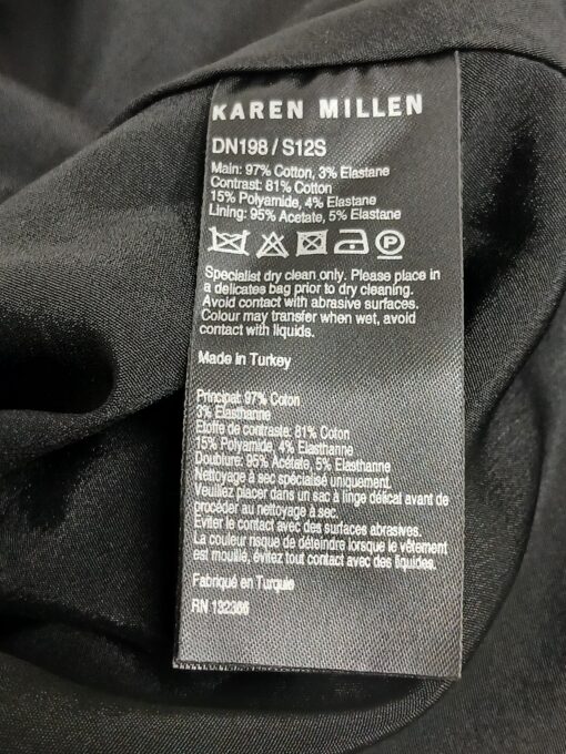 Uus Karen Millen laiguline õlapaeltega kleit (S) - Image 8