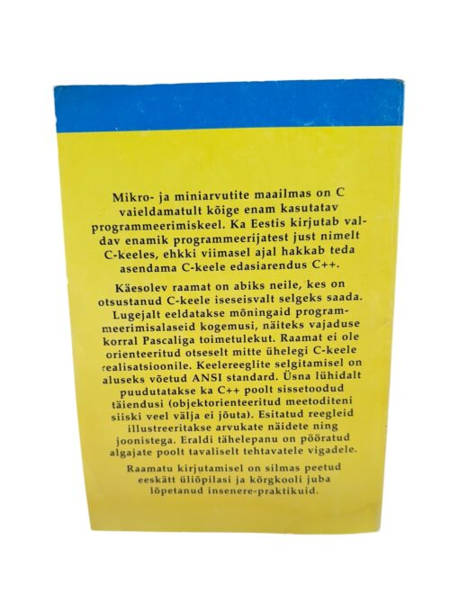 "Programmeerimine C-keeles" Viktor Leppikson - Image 2