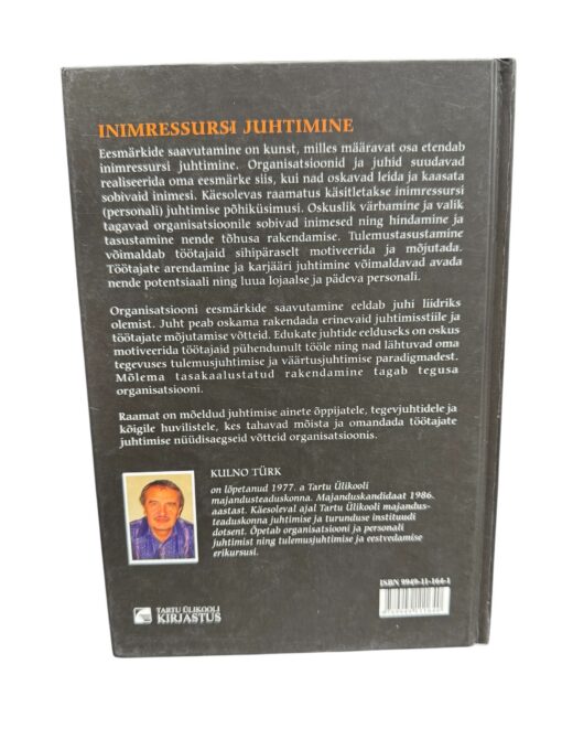 "Inimressursi juhtimine" Kulno Türk - Image 2