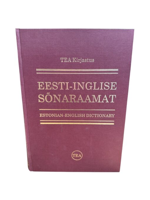 TEA kirjastus eesti-inglise sõnaraamat