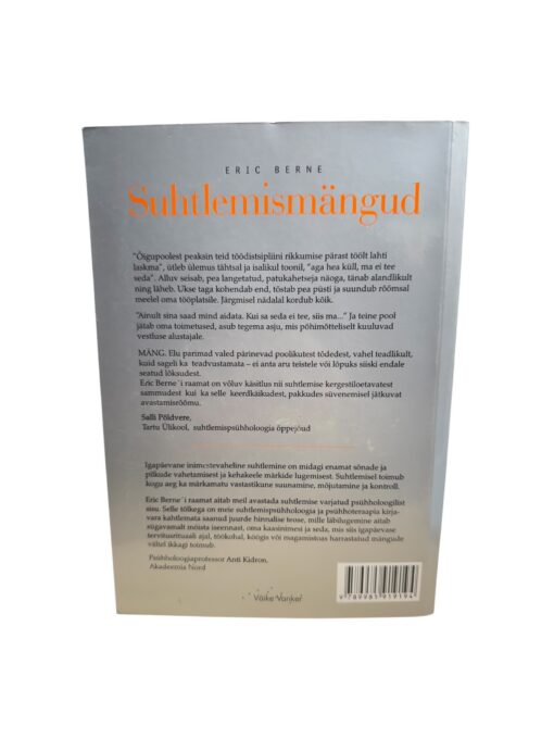 "Suhtlemismängud" Eric Berne - Image 2