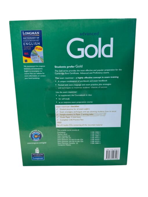"Advanced Gold Exam Maximiser" Sally Burgess, Richard Acklam - Image 2