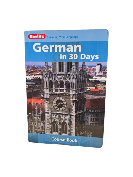 Berlitz German In 30 days Course Book