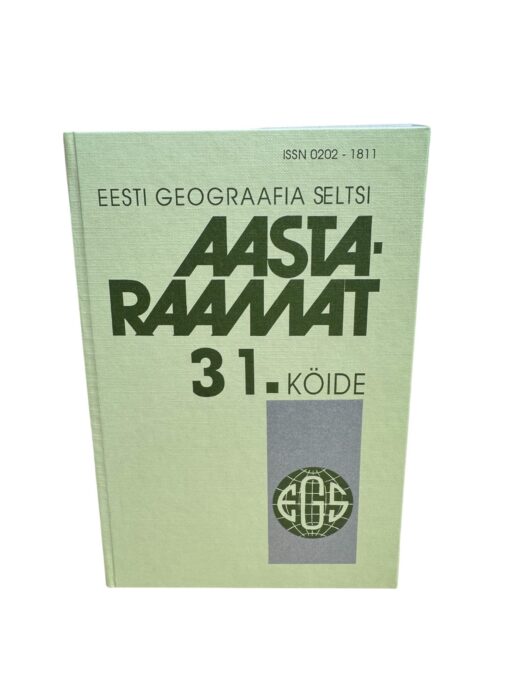 Eesti geograafia seltsi aastaraamat 31. köide
