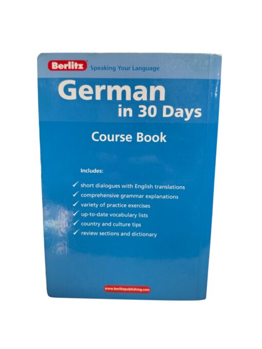Berlitz German In 30 days Course Book - Image 2