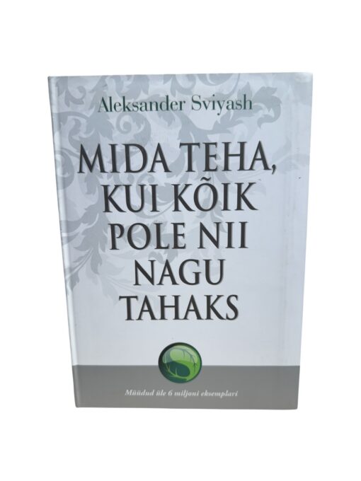"Mida teha, kui kõik pole nii nagu tahaks" Aleksander Sviyash