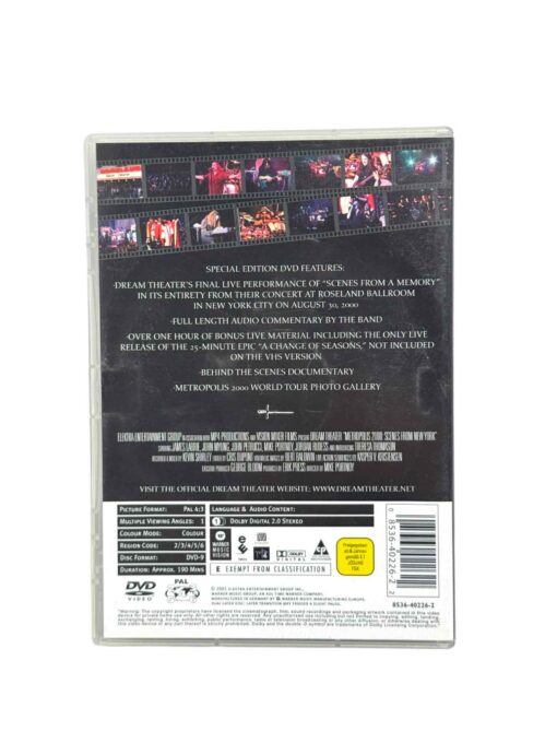 DVD "Dream Theater. Metropolis 2000: Scenes from New York" - Image 3