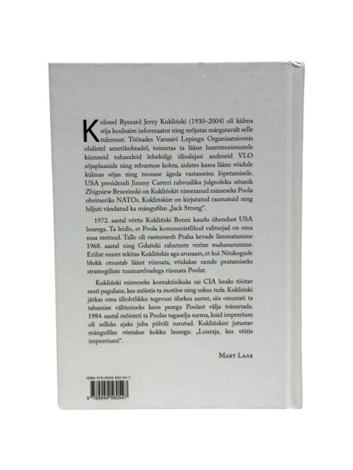 "Salajane elu. Poola ohvitseri varjatud missioon" B.Weiser - Image 2