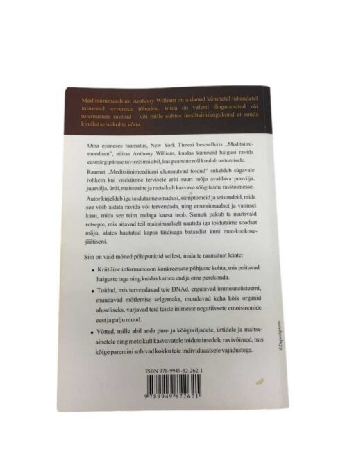 "Meditsiinimeediumi elumuutvad toidud" Anthony William - Image 2