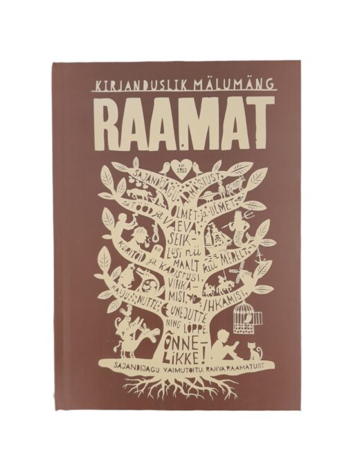„Raamat”  Kirjanduslik mälumäng.
