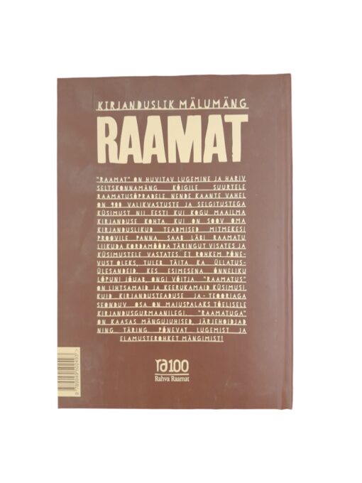 „Raamat”  Kirjanduslik mälumäng. - Image 2