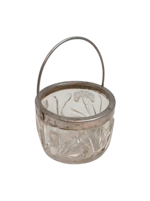 Metalläärega pressklaasist kauss - Image 3
