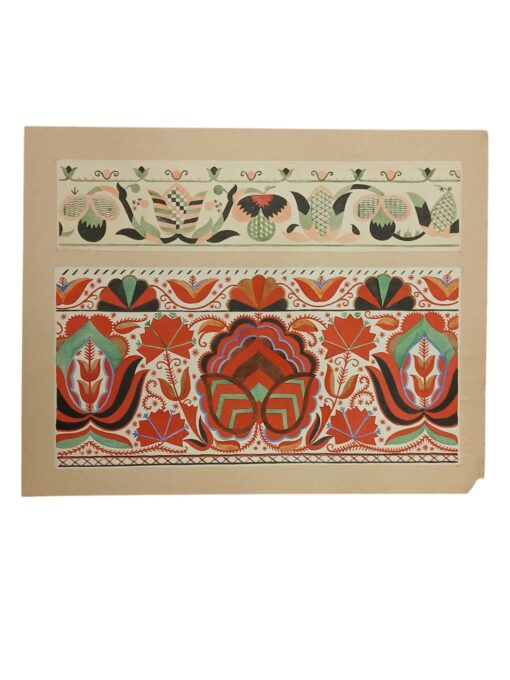 Rahvuslike mustritega suured mustrilehed (31tk) - Image 6