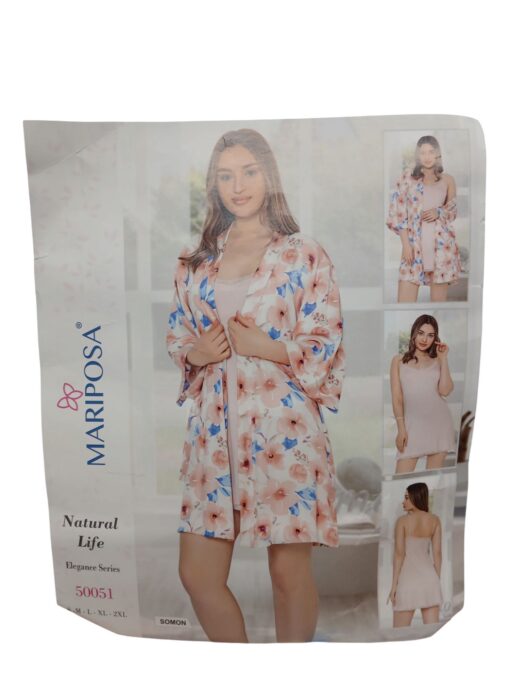 Uus Mariposa Somon öösärk koos hommikumantliga (XL) - Image 6