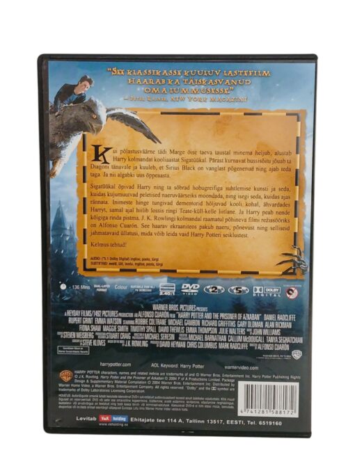 "Harry Potter ja Azkabani vang" DVD - Image 3