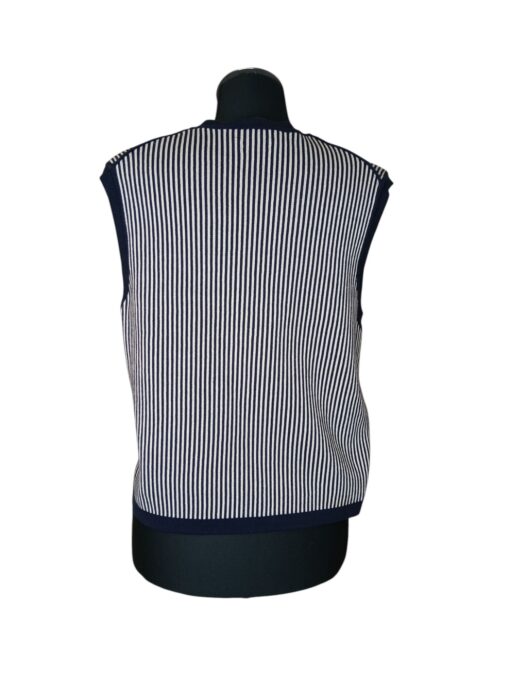 Massimo Dutti sinise- valge triibuline naiste vest (XS) - Image 3