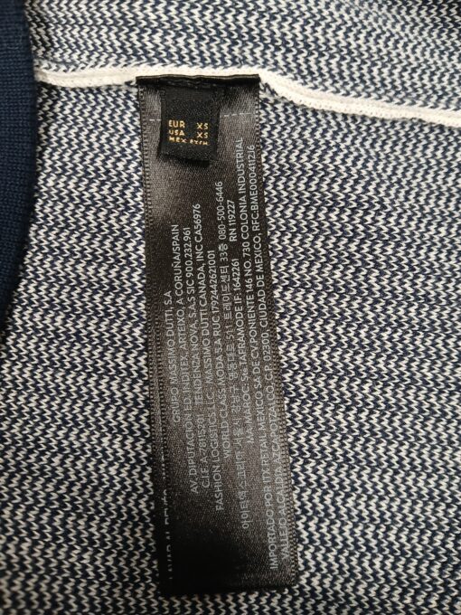 Massimo Dutti sinise- valge triibuline naiste vest (XS) - Image 5
