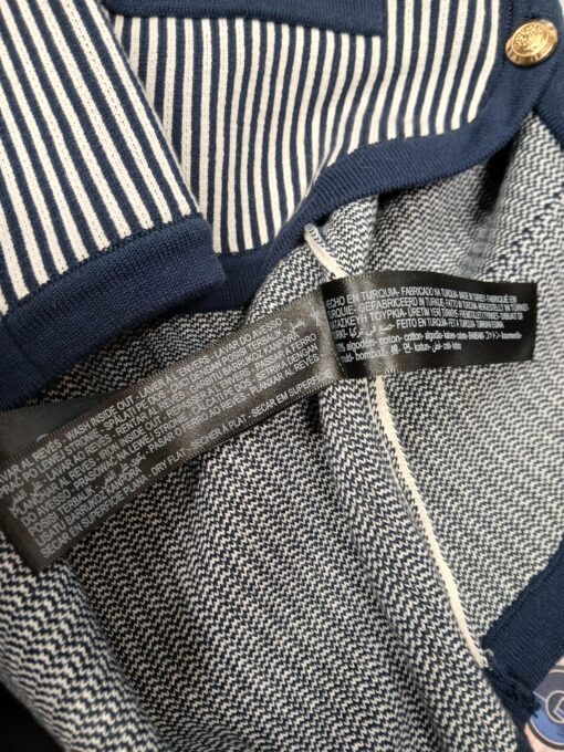Massimo Dutti sinise- valge triibuline naiste vest (XS) - Image 7
