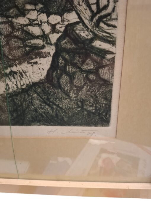 Hugo Mitt "Sügis tagarannas" pehmelakk 1978 - Image 7