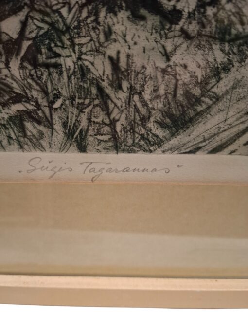 Hugo Mitt "Sügis tagarannas" pehmelakk 1978 - Image 3