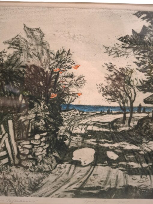 Hugo Mitt "Sügis tagarannas" pehmelakk 1978 - Image 5