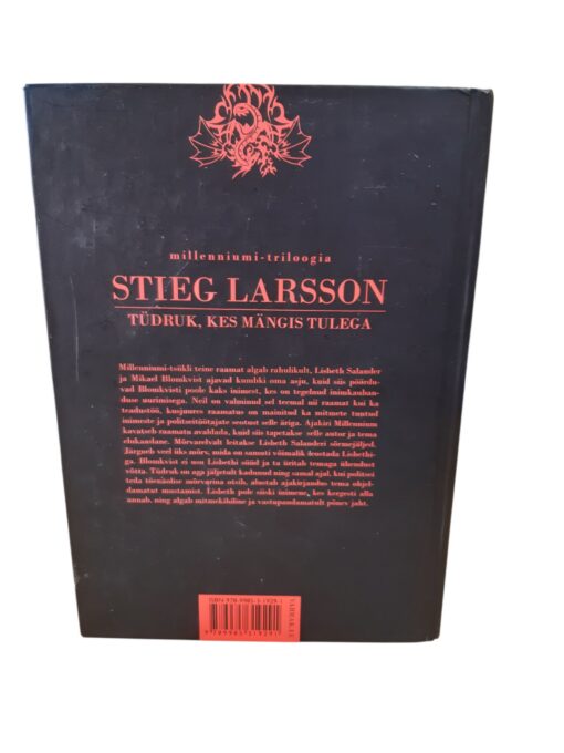 "Tüdruk,kes mängis tulega" Stieg Larsson - Image 2
