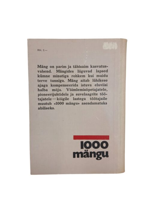 "1000 mängu" Miloš Zapletal - Image 2