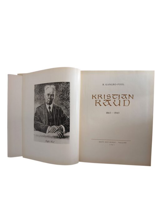 "Kristjan Raud. 1865-1943" R. Kangro-Pool - Image 3