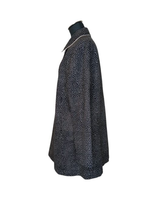 Marimekko must täpiline mantel (XL) - Image 3