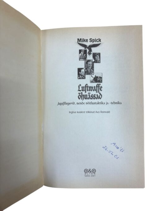 "Luftwaffe õhuässad" Mike Spick - Image 2