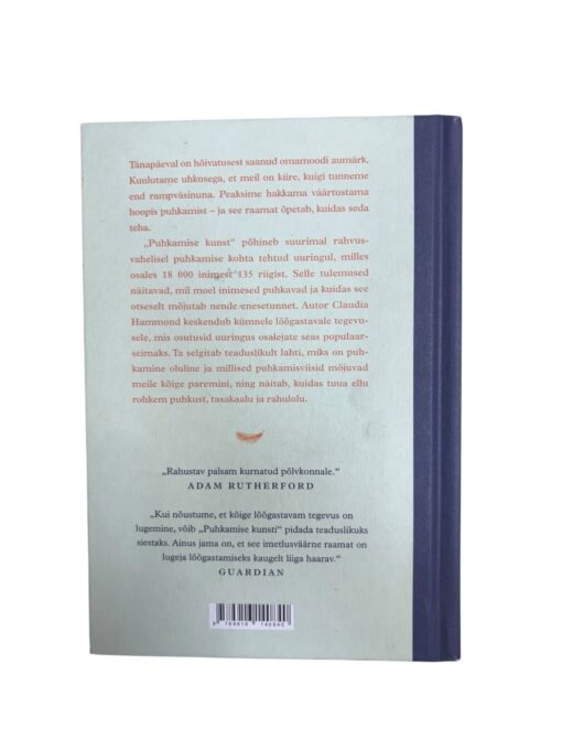 "Puhkamise kunst" Claudia Hammond - Image 3