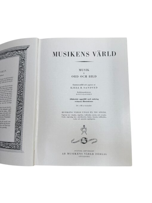 "Musikens Värld" Kjell B. Sandved - Image 5