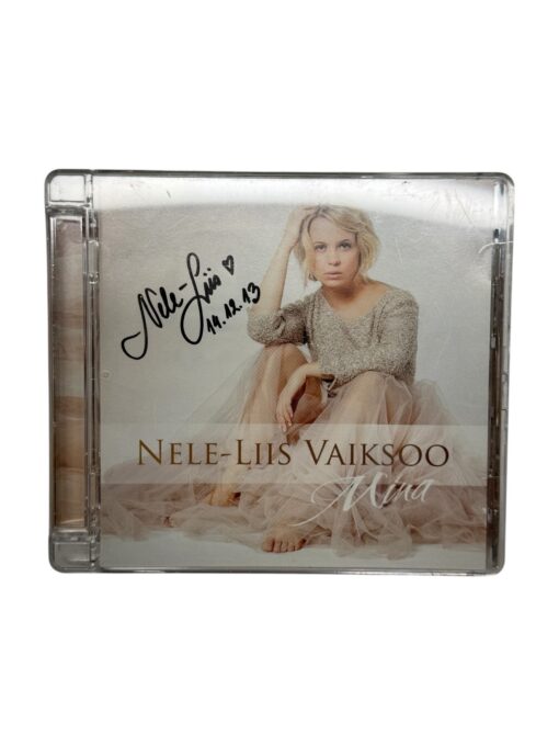 "Nele-Liis Vaiksoo Mina" CD signeeritud