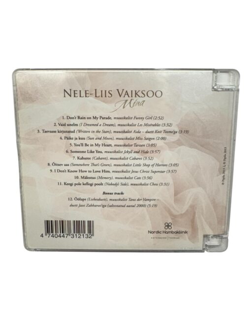 "Nele-Liis Vaiksoo Mina" CD signeeritud - Image 2