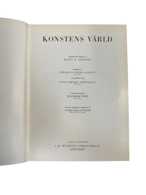 "Konstens Värld" Kjell B. Sandved - Image 5