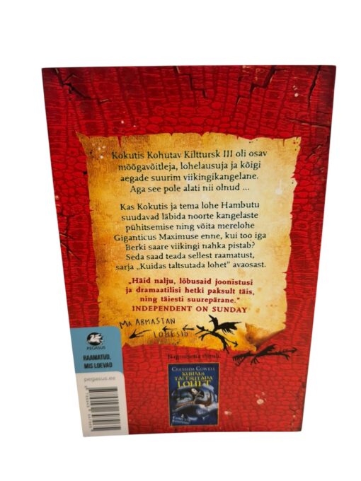 "Kuidas taltsutada lohet" Cressida Cowell - Image 2