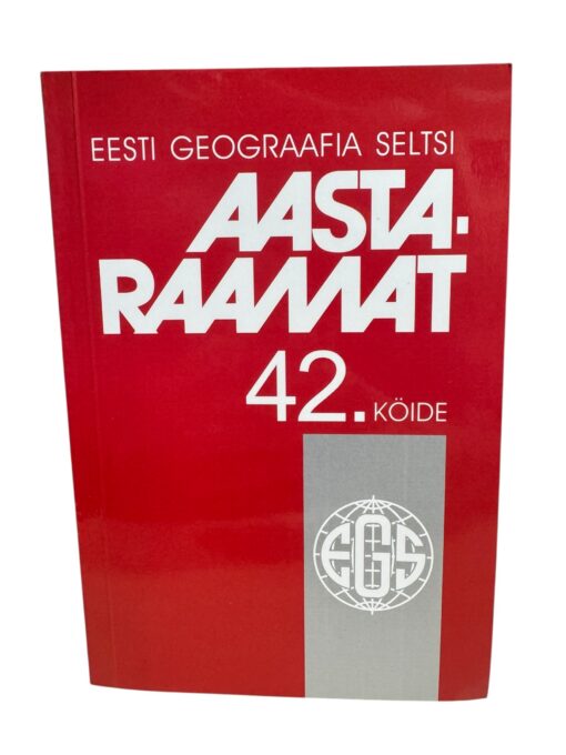 Eesti geograafia seltsi aastaraamat 42. köide